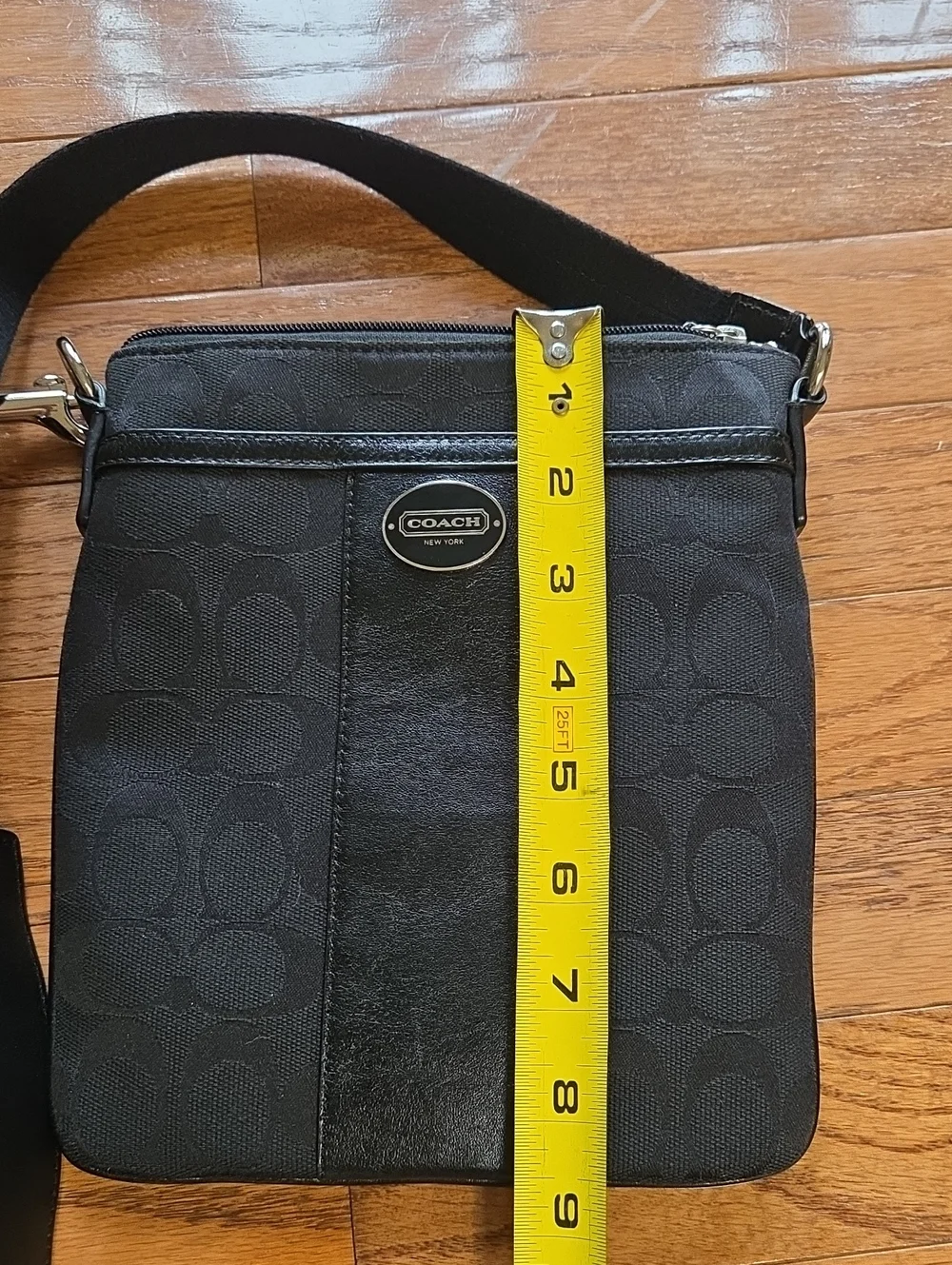 Coach black crossbody